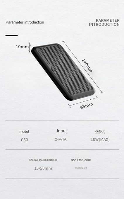 Cargador inalambrico para celulares